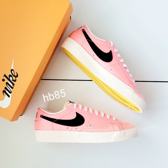 Nike Shoes - Nike Blazer Low '77 LT Atomic Pink/Black Women's 7.5